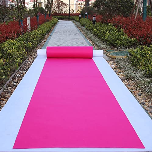 MBHHU Gangläufer for Hochzeiten, Hochzeitsgangläufer, Hochzeitsteppiche, unverzichtbare Hochzeitsdekoration for drinnen und draußen, traumhafte(Rose,60x1500cm) von MBHHU