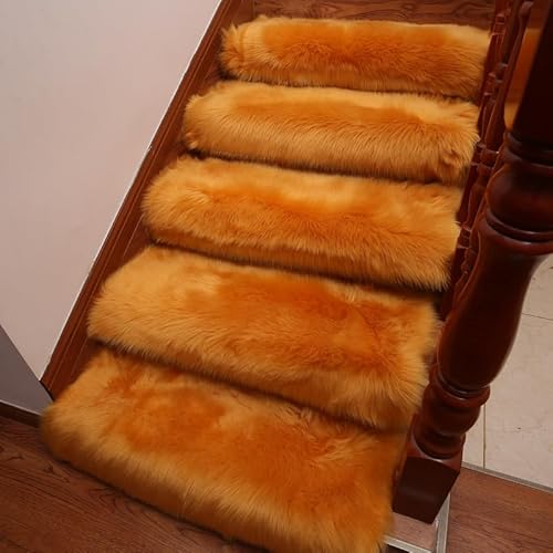 MBHHU Gangläufer for Hochzeiten, Hochzeitsteppich, Dicker, Rutschfester Event-Gangteppich, Gangläufer-Teppichrolle for Strandhochzeiten im Innen- und Außenbereich(Orange,25 * 85 cm) von MBHHU