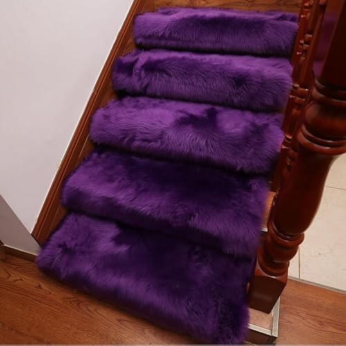 MBHHU Gangläufer for Hochzeiten, Hochzeitsteppich, Dicker, Rutschfester Event-Gangteppich, Gangläufer-Teppichrolle for Strandhochzeiten im Innen- und Außenbereich(Violet,25 * 75 cm) von MBHHU