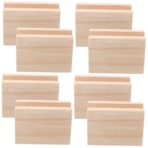 MBHHU Tischerhöhungen, Betterhöhungen aus Holz, robuste Möbelerhöhungsblöcke for Couch, Stuhl und Tisch, einfach zu installierende Bettlifte for mehr Stauraum(-) von MBHHU