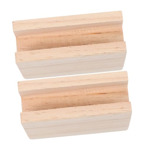 MBHHU Tischerhöhungen, Betterhöhungen aus Holz, robuste Möbelerhöhungsblöcke for Couch, Stuhl und Tisch, einfach zu installierende Bettlifte for mehr Stauraum(1) von MBHHU