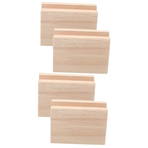 MBHHU Tischerhöhungen, Betterhöhungen aus Holz, robuste Möbelerhöhungsblöcke for Couch, Stuhl und Tisch, einfach zu installierende Bettlifte for mehr Stauraum(2) von MBHHU