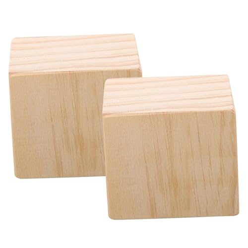 MBHHU Tischerhöhungen, Betterhöhungen aus Holz, robuste Möbelerhöhungsblöcke for Couch, Stuhl und Tisch, einfach zu installierende Bettlifte for mehr Stauraum von MBHHU
