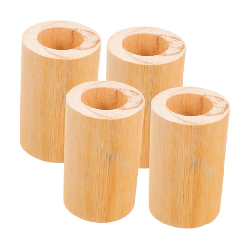 MBHHU Tischerhöhungen, Betterhöhungen aus Holz, robuste Möbelerhöhungsblöcke for Couch, Stuhl und Tisch, einfach zu installierende Bettlifte for mehr Stauraum von MBHHU