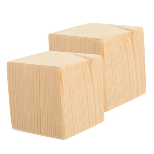MBHHU Tischerhöhungen, Betterhöhungen aus Holz, robuste Möbelerhöhungsblöcke for Couch, Stuhl und Tisch, einfach zu installierende Bettlifte for mehr Stauraum von MBHHU