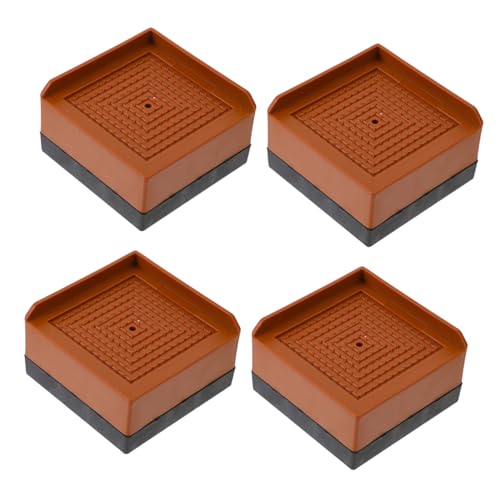 MBHHU Tischerhöhungen, Betterhöhungen aus Holz, robuste Möbelerhöhungsblöcke for Couch, Stuhl und Tisch, einfach zu installierende Bettlifte for mehr Stauraum von MBHHU