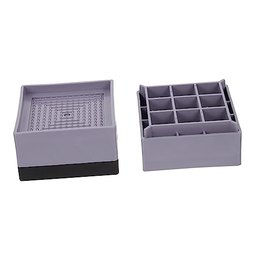 MBHHU Tischerhöhungen, Betterhöhungen aus Holz, robuste Möbelerhöhungsblöcke for Couch, Stuhl und Tisch, einfach zu installierende Bettlifte for mehr Stauraum von MBHHU