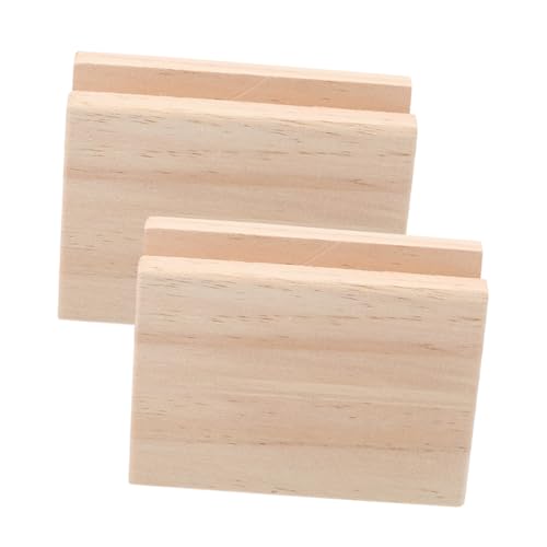 MBHHU Tischerhöhungen, Betterhöhungen aus Holz, robuste Möbelerhöhungsblöcke for Couch, Stuhl und Tisch, einfach zu installierende Bettlifte for mehr Stauraum von MBHHU
