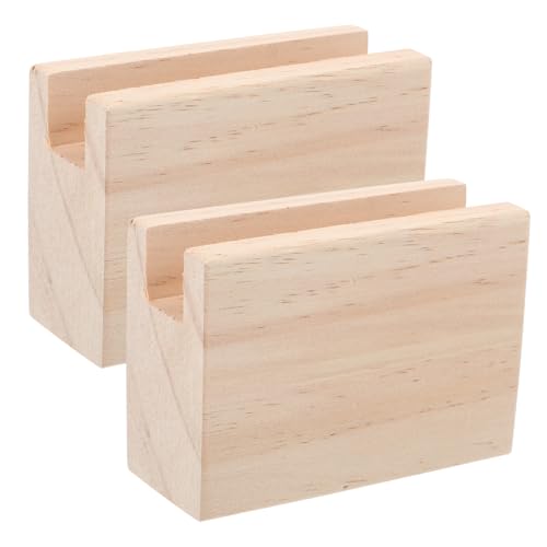 MBHHU Tischerhöhungen, Betterhöhungen aus Holz, robuste Möbelerhöhungsblöcke for Couch, Stuhl und Tisch, einfach zu installierende Bettlifte for mehr Stauraum von MBHHU