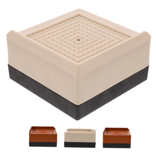 MBHHU Tischerhöhungen, Betterhöhungen aus Holz, robuste Möbelerhöhungsblöcke for Couch, Stuhl und Tisch, einfach zu installierende Bettlifte for mehr Stauraum von MBHHU