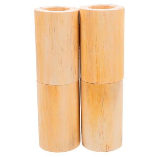 MBHHU Tischerhöhungen, Betterhöhungen aus Holz, robuste Möbelerhöhungsblöcke for Couch, Stuhl und Tisch, einfach zu installierende Bettlifte for mehr Stauraum von MBHHU