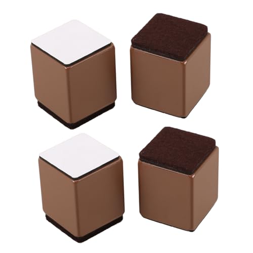 MBHHU Tischerhöhungen, Betterhöhungen aus Holz, robuste Möbelerhöhungsblöcke for Couch, Stuhl und Tisch, einfach zu installierende Bettlifte for mehr Stauraum von MBHHU