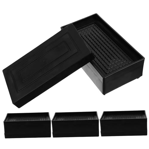 MBHHU Tischerhöhungen, Betterhöhungen aus Holz, robuste Möbelerhöhungsblöcke for Couch, Stuhl und Tisch, einfach zu installierende Bettlifte for mehr Stauraum von MBHHU
