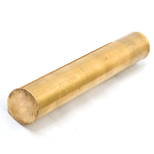 Messingstangen, massive Rundstangen, H59-Material for Zubehör, 20 cm lang, Durchmesser: 22 mm(Diameter:20mm) von MBHHU