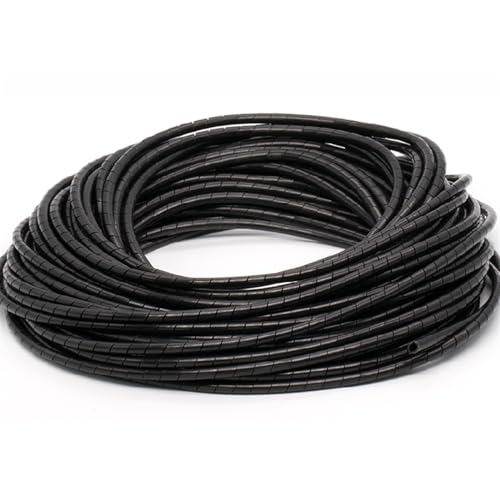 Spiralkabelwicklung, Spiralwicklung, Abdeckungsrohr, Wickelkabel, Rohrschutz, flexible Spiralleitungswicklung, Drahtkabelschutz, Organizer, Rohrabdeckung(14mm inside diameter) von MBHHU