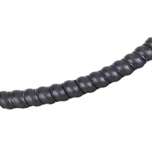 Spiralkabelwicklung, Spiralwicklung, Abdeckungsrohr, Wickelkabel, Rohrschutz, flexible Spiralleitungswicklung, Drahtkabelschutz, Organizer, Rohrabdeckung(Grey,ID 28mm 10 Meters) von MBHHU