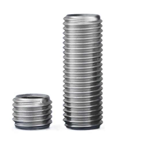 Stainless Steel 304 Thread Slotted Inside Outside Adapter Screw，Thread Insert Sleeve Conversion Nut(10mm,M4x M6 (5Pcs)) von MBHHU