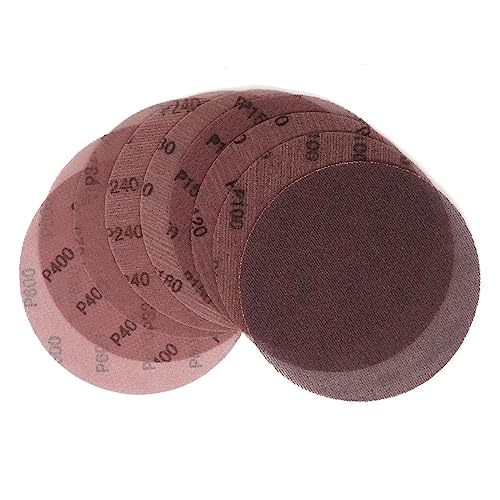 Trockenbau-Schleifgitter-Set, Gitterschleifblätter, Klett-Metallschleifstreifen, staubfreies Gitterschleifen for Handschleifen, Schwingschleifer(240grit) von MBHHU