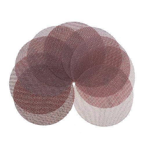 Trockenbau-Schleifgitter-Set, Gitterschleifblätter, Klett-Metallschleifstreifen, staubfreies Gitterschleifen for Handschleifen, Schwingschleifer(400grit) von MBHHU