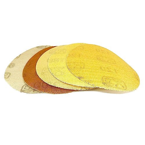 Trockenbau-Schleifgitter-Set, Gitterschleifblätter, Klett-Metallschleifstreifen, staubfreies Gitterschleifen for Handschleifen, Schwingschleifer(50pcs,150grit) von MBHHU