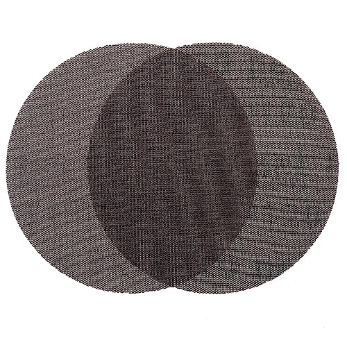 Trockenbau-Schleifgitter-Set, Gitterschleifblätter, Klett-Metallschleifstreifen, staubfreies Gitterschleifen for Handschleifen, Schwingschleifer(80grit) von MBHHU