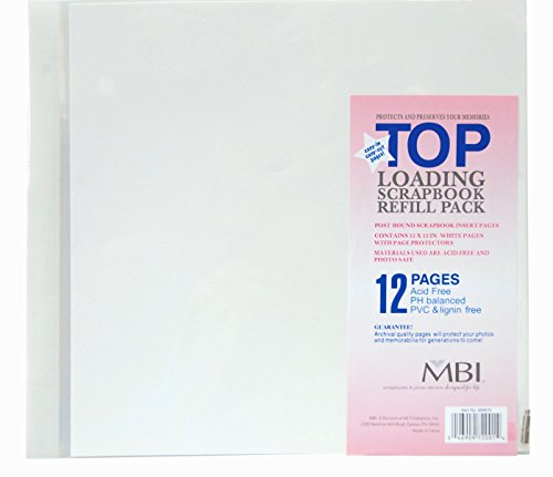 MBI by MCS Industries 6 Sheet Count 12-Page Scrapbook Expansion Pages, Multi-Colour, 12 x 12-Inch MBI by MCS Industries 6 Sheet Count 12-Page Scrapbook Expansion Pages, Multi-Colour, 12 x 12-Inch von MBI