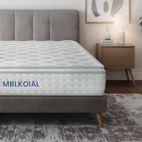 MBLKOIAL Matratze 80x200 cm 7-Zonen Höhe 25cm Federkernmatratze Orthopädische Taschenfederkernmatratz Härtegrad H3 Öko-Tex Zertifiziert Matratze für Erwachsene von MBLKOIAL