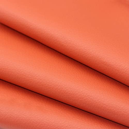 1 Stück groß, 100 x 137 cm, selbstklebend, PU-Leder-Stoff, Patch, Sofa-Reparaturflicken zum Aufkleben, Kunstleder, Orange 1 Stück groß, 100 x 137 cm, selbstklebend, PU-Leder-Stoff, Patch, Sofa-Reparaturflicken zum Aufkleben, Kunstleder, Orange von MBLUE