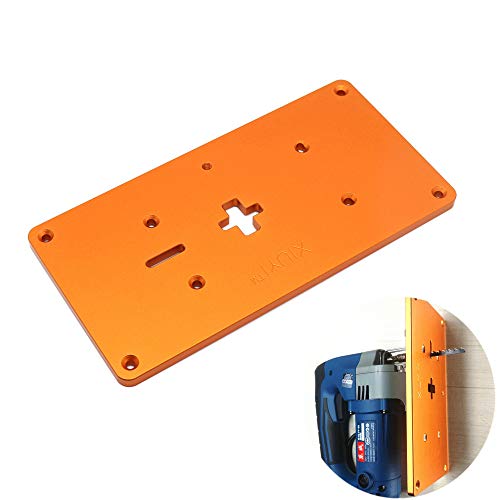 Elektrische Stichsäge Flip Board Router Tisch Einsatzplatte für Stichsäge Werkbänke von MBLUE
