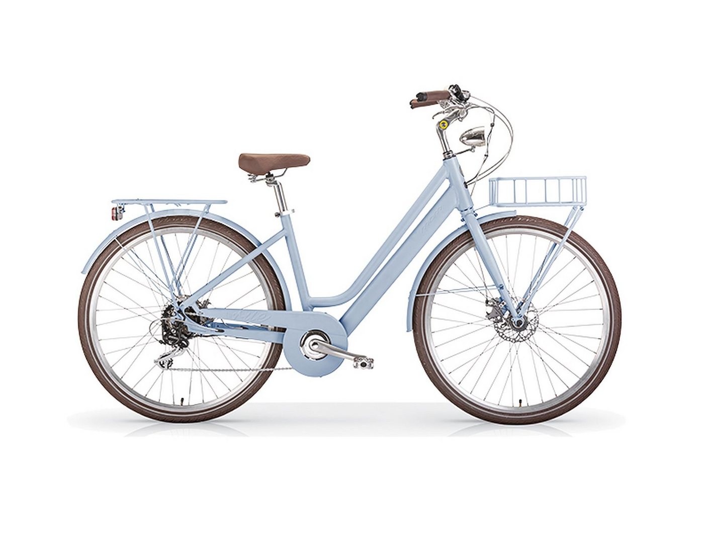 MBM E-Bike, 7 Gang, Kettenschaltung, 252 Wh Akku, Elektro-Citybike LA RUE von MBM