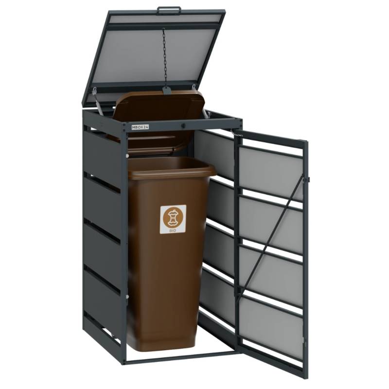 MBOX24 MBX Mülltonnenbox C-120-1-7016 von MBOX24