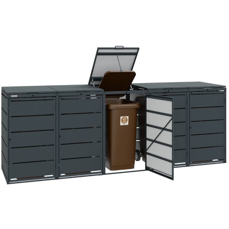 MBOX24 MBX Mülltonnenbox C-240-5-7016 von MBOX24