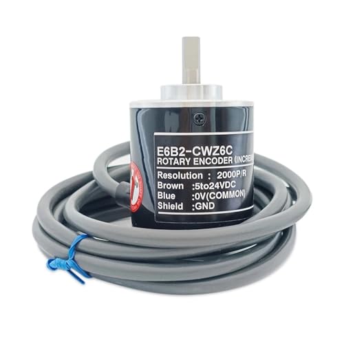 DC5-24V E6B2-CWZ6C CWZ1X CWZ5B CWZ5G CWZ3E Magneto Elektrische Inkremental-Drehgeber 6mm Vollwelle 1600 2000 2048 4096P/R(E6B2-CWZ1X DC5-24V) von MBPAIHOP