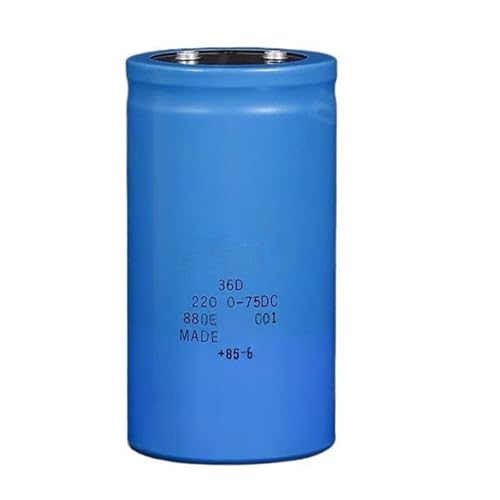 Elektrolytkondensator 36D 75DC 22000UF 75V 76X143MM 85C M5 von MBPAIHOP