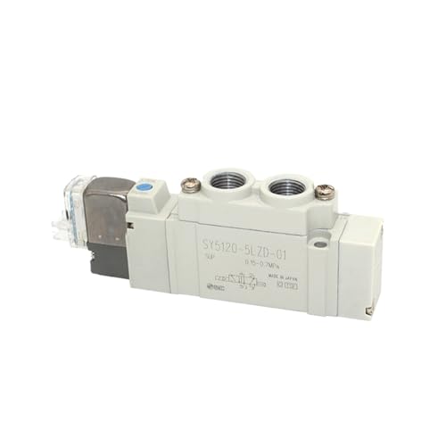 MBPAIHOP 5-Wege-Magnetventilgehäuse mit Anschlüssen/Einzeleinheit SY3120-5LZD-M5 SY3120-6LZD-M5 SY5120-5LZD-01 SY7120-5LZD-02(SY3120-3LZD-M5) von MBPAIHOP