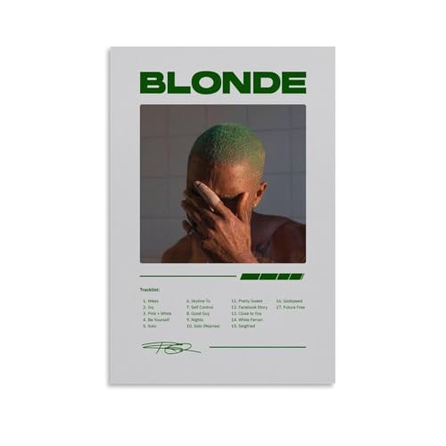 MBRAIKEG Blond von Frank OceanAlbum, Song-Poster, Musikkünstler, Album, Leinwand, dekorative Wandkunst, Wanddekoration, ungerahmt, 30 x 45 cm MBRAIKEG Blond von Frank OceanAlbum, Song-Poster, Musikkünstler, Album, Leinwand, dekorative Wandkunst, Wanddekoration, ungerahmt, 30 x 45 cm von MBRAIKEG