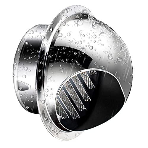 MBROS Luftverteiler, Lüftungshaube mit Lamellen, Lüftungsabdeckung mit rundem Gitter, 80 mm, 100 mm, fest zu verwenden, ohne herunterzufallen, polierte Oberfläche, geeignet MBROS Luftverteiler, Lüftungshaube mit Lamellen, Lüftungsabdeckung mit rundem Gitter, 80 mm, 100 mm, fest zu verwenden, ohne herunterzufallen, polierte Oberfläche, geeignet von MBROS