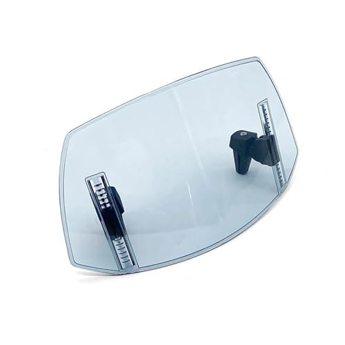 Windschild Deflektor Für XL 650 600 700 1000 125 V XL650V XL700V XL1000V Für Transalp Für V&aradero XRV750 Universal Einstellbare Deflektor Windschutzscheibe Verlängerung Windschutz Scheibe(Size:1) von MBROS