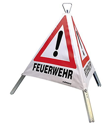 Faltsignal Feuerwehr reflektierend Unfall 70/90cm Verkehrsunfall Absicherung von MBS-FIRE® - Brandschutzfachhandel, Größe: 70cm, Farbe: Feuerwehr-Unfall-Ölunfall von MBS-FIRE - Brandschutzfachhandel