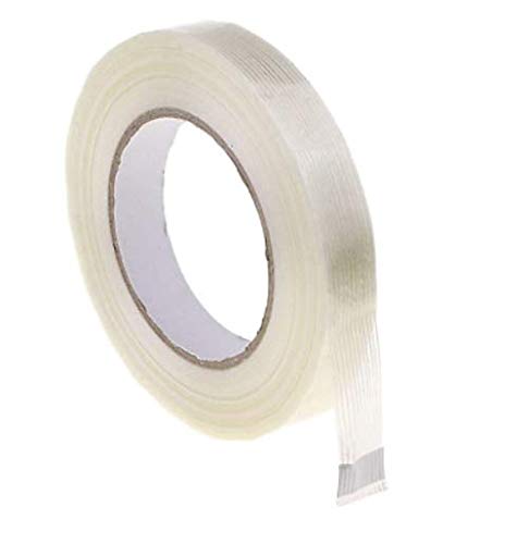 Faserverstärktes Klebeband Filamentband 50m Rolle 12mmx 50m transparent von MBS-FIRE - Brandschutzfachhandel