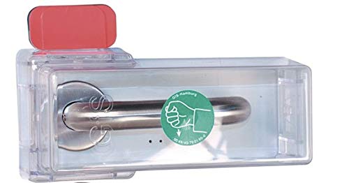 MBS-FIRE® Fluchttürhaube Typ K - wiederverwendbar, splitterfreies Macrolon, 4 Befestigungsmöglichkeiten, Grüne, Kunststoff, 100% von MBS-FIRE - Brandschutzfachhandel