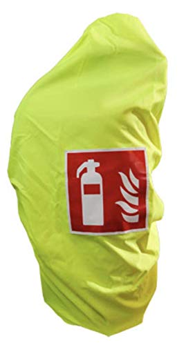Gitterhaube gelb Schutzhaube bis 6Kg Feuerlöscher Haube Abdeckung Überzug neon von MBS-FIRE® von MBS-FIRE - Brandschutzfachhandel