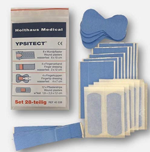Holthaus YPSITECT Pflastersortiment Wundverband Pflasterset 28-teilig Pflaster von MBS-FIRE® von Niceter