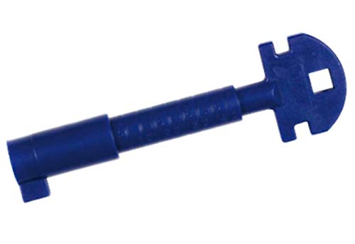 MBS-FIRE Zieh-Fix Bauschlüssel 140 mm, Kunststoff, Modell 1077 von MBS-FIRE - Brandschutzfachhandel