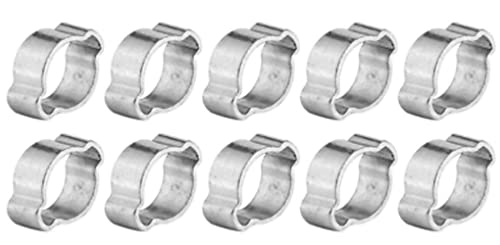 10x Ohrschellen, Zwei-Ohr-Schlauchschelle Schlauch 27-31mm Doppel-Ohr-Klemme 10x Ohrschellen, Zwei-Ohr-Schlauchschelle Schlauch 27-31mm Doppel-Ohr-Klemme von MBS FIRE
