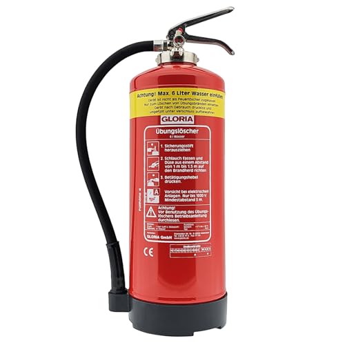 Gloria - ÜL 6 Übungsfeuerlöscher - 6 Liter - Mit Wasser befüllbar von MBS FIRE