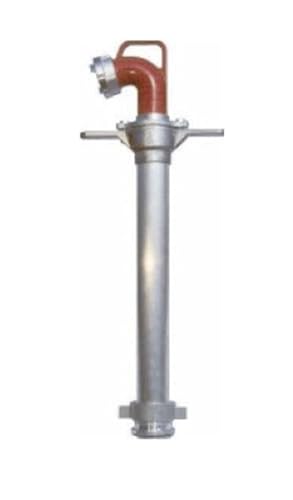 Storz Standrohr Unterflurhydranten ohne Absperrung Feuerwehrkupplung STORZ starr, Größe: Storz C, Farbe: Kopf drehbar von MBS FIRE