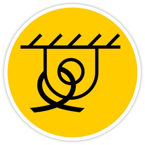25x Aufkleber „Zurrpunkt“ Kranhaken Sticker auf Bogen Gelb | 2 Größen | Made in Germany, Größe: 25 Stück auf Bogen | Ø 30 mm 25x Aufkleber „Zurrpunkt“ Kranhaken Sticker auf Bogen Gelb | 2 Größen | Made in Germany, Größe: 25 Stück auf Bogen | Ø 30 mm von MBS SIGNS