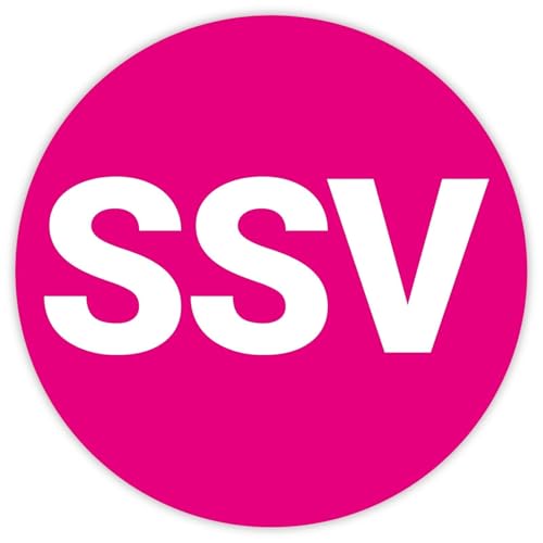 Aufkleber Hinweis „SSV“ Sticker Folie | Magenta | Rund | Ø 5-30 cm, Größe: Ø5 cm Aufkleber Hinweis „SSV“ Sticker Folie | Magenta | Rund | Ø 5-30 cm, Größe: Ø5 cm von MBS-SIGNS