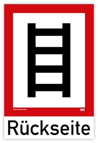 Hinterglasaufkleber für Fenster „Anleiterstelle Rückseite“ Folie nach DIN 4066 | 20x30 cm Made in Germany Hinterglasaufkleber für Fenster „Anleiterstelle Rückseite“ Folie nach DIN 4066 | 20x30 cm Made in Germany von MBS-SIGNS